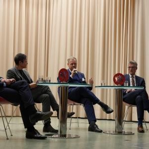 Podiumsdiskussion beim Kommunalkongress