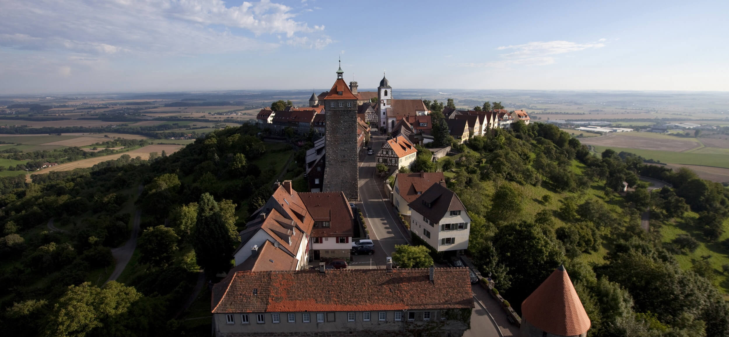 Waldenburg Drohnenaufnahme